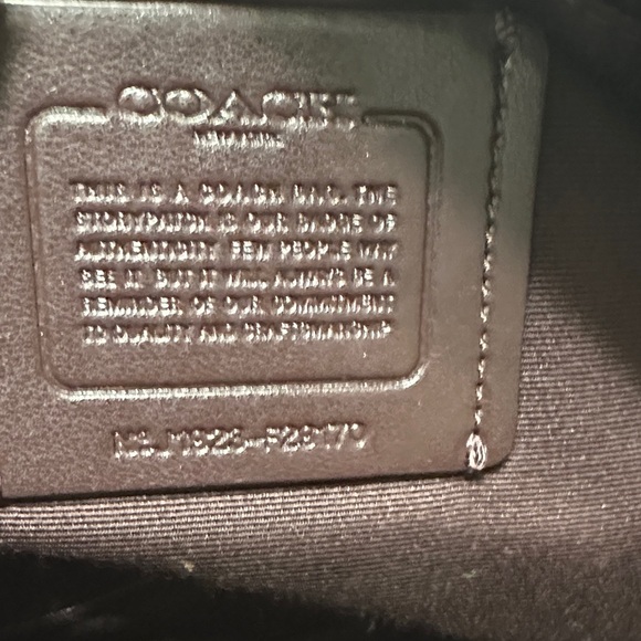 Coach Mini Sierra Metallic Rose Satchel/Crossbody Bag - Picture 11 of 12